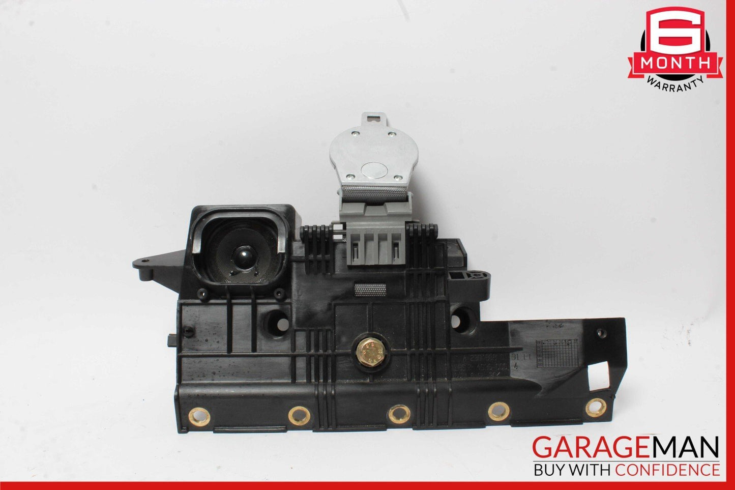 03-08 Mercedes R230 SL500 Rear Left Luggage Seatbelt Retractor Speaker Black OEM