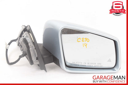 12-14 Mercedes W204 C250 C63 AMG Front Right Side Mirror Rear View Door OEM