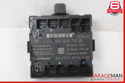 12-20 Mercedes X166 GL450 ML400 GLA250 Front Left Side Door Control Module OEM