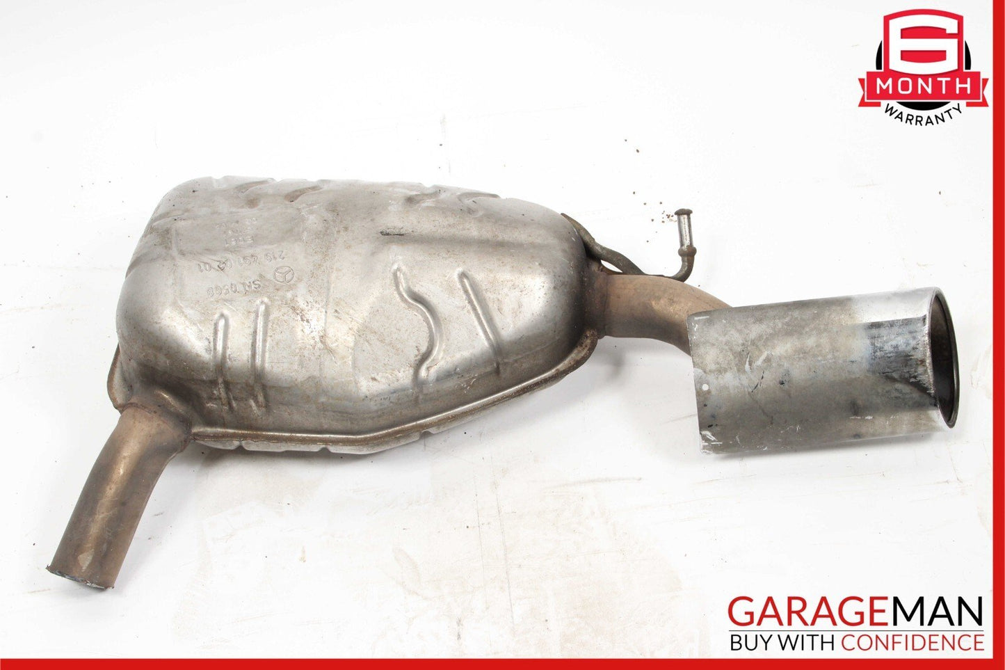 06-08 Mercedes W219 CLS500 Rear Left Driver Side Exhaust Muffler Tip OEM
