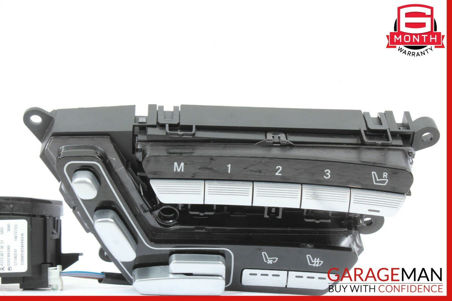07-13 Mercedes W221 S550 CL600 Front Left Side Seat Control Switch Assembly Q05