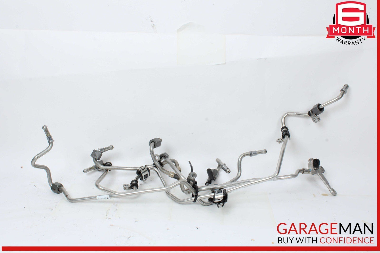11-20 Mercedes X166 GL450 S550 High Pressure Fuel Pump Line Set OEM