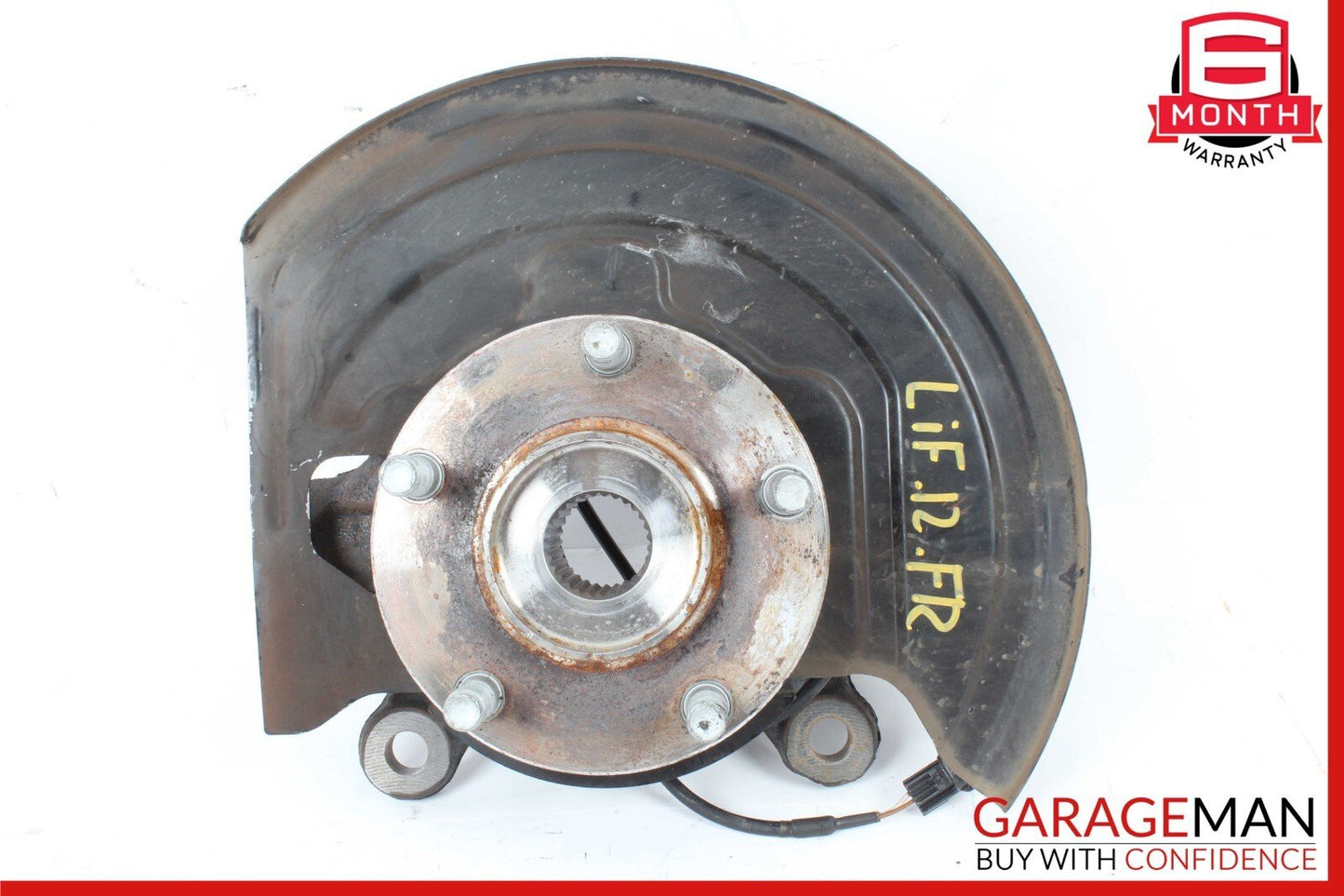 11-23 Nissan Leaf Front Right Passenger Side Spindle Knuckle Bearing Hub OEM