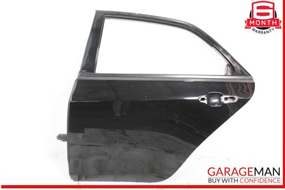 14-19 Cadillac CTS Rear Left Driver Side Exterior Door Shell Panel Black OEM
