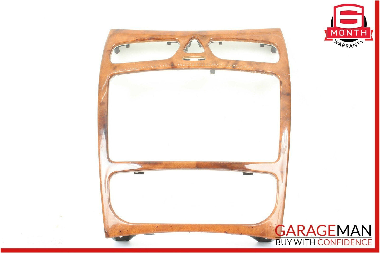 03-04 Mercedes W209 CLK55 AMG CLK500 Center Console Trim Cover Bezel Wood OEM
