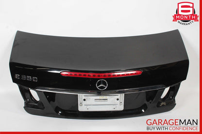10-13 Mercedes W207 E350 E550 Convertible Rear Trunk Lid Deck Shell Panel Assy