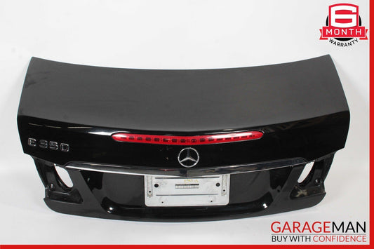 10-13 Mercedes W207 E350 E550 Convertible Rear Trunk Lid Deck Shell Panel Assy