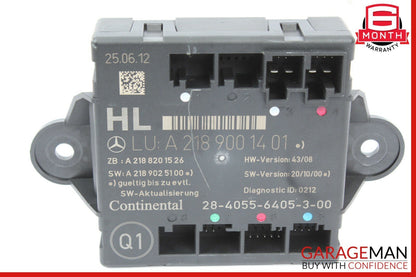 08-15 Mercedes W204 C250 Rear Left Driver Side Door Control Module Q1 OEM