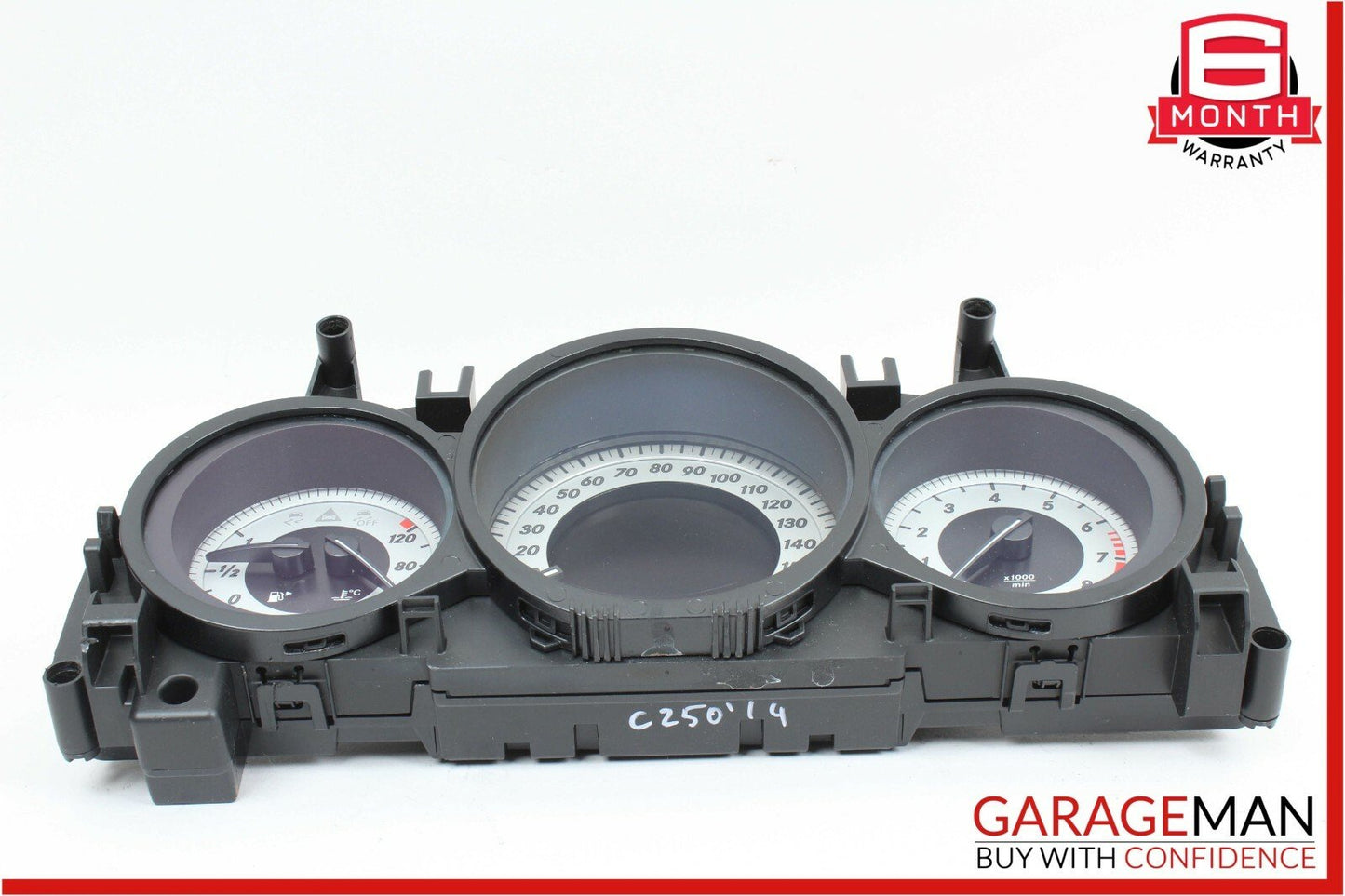 12-14 Mercedes W204 C250 Speedometer Odometer Instrument Cluster Gauge Assembly