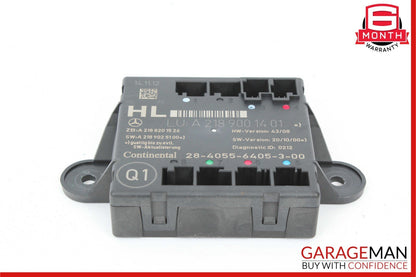 08-18 Mercedes W204 C250 CLS550 E400 Rear Left Side Door Control Module Unit