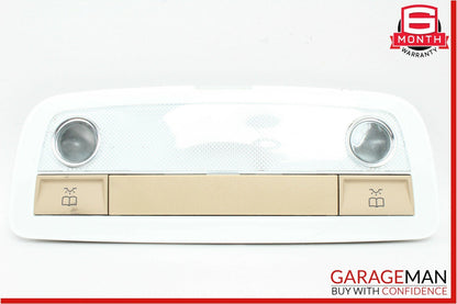 08-14 Mercedes W204 C250 C300 Rear Overhead Dome Light Lamp Reading Map Brown