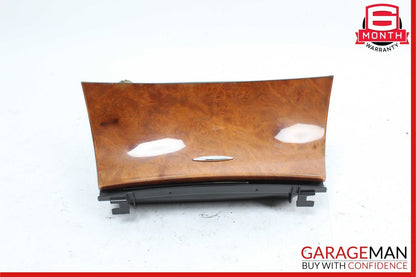 03-11 Mercedes W211 E350 E63 AMG Center Ashtray Ash Tray Storage Wood OEM