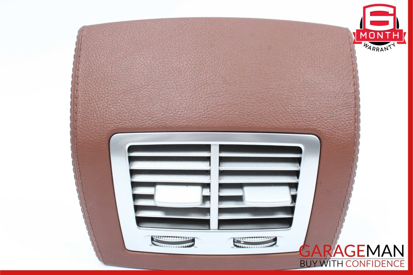 07-14 Mercedes W216 CL550 Rear Center Console AC A/C Air Vent Trim Cover Red