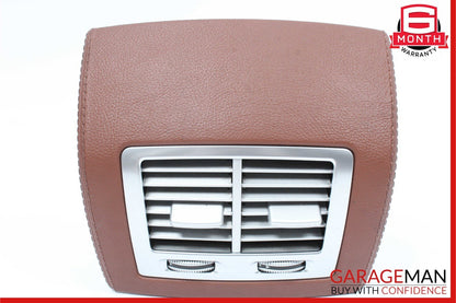 07-14 Mercedes W216 CL550 Rear Center Console AC A/C Air Vent Trim Cover Red