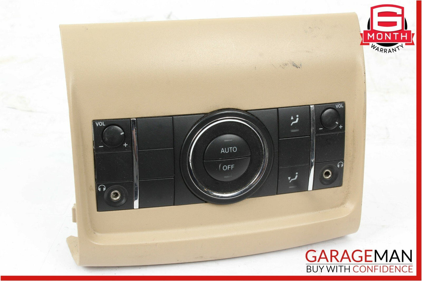 06-09 Mercedes W251 R350 Rear Center Console A/C AC Heater Switch Control Panel