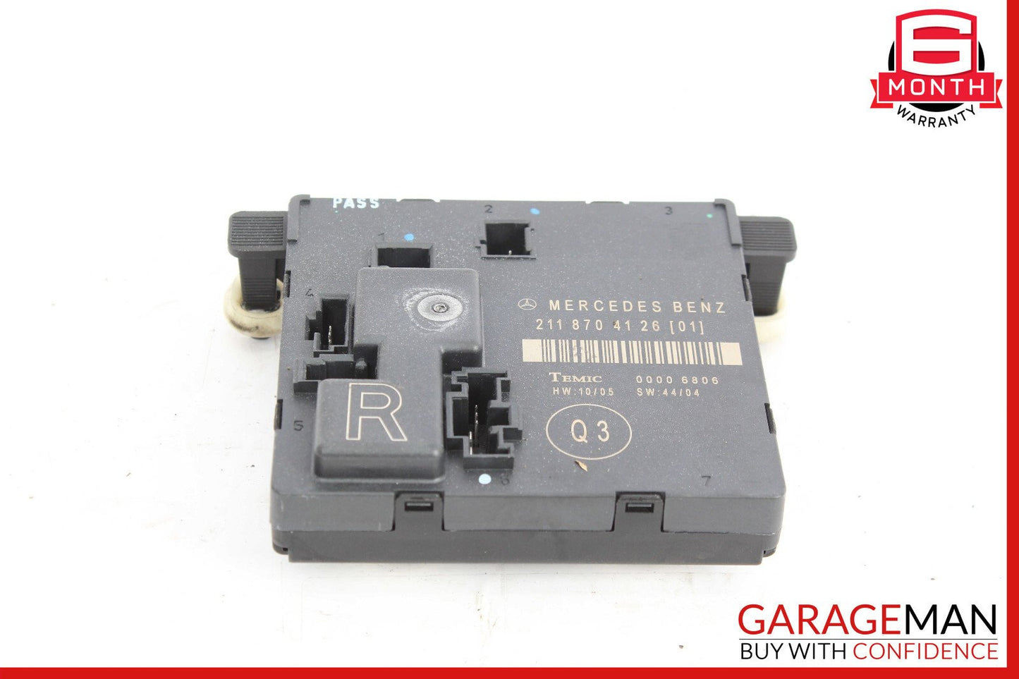03-09 Mercedes W211 E63 E55 AMG Rear Right Door Control Module 2118704126 OEM