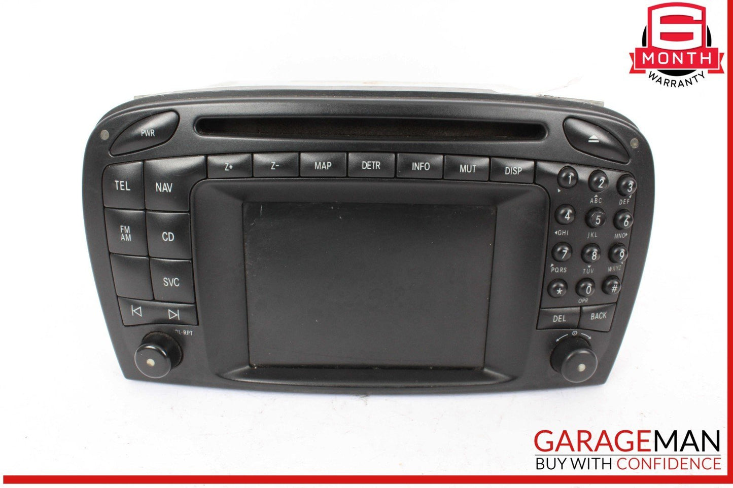 Mercedes-Benz SL500 Command Head Unit Navigation Radio A2308200689, 7612001450