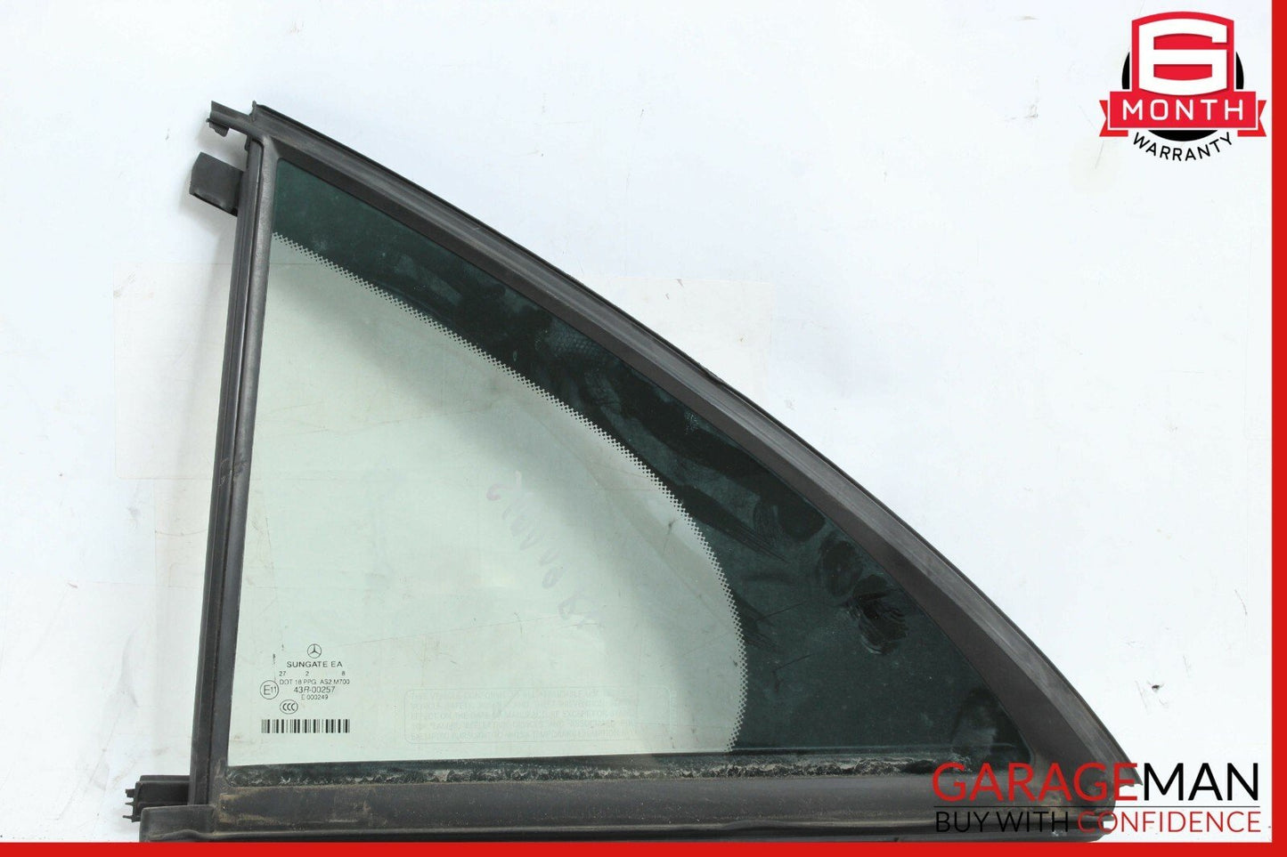 07-13 Mercedes W221 S600 S550 Rear Left Side Quarter Door Window Auto Glass OEM