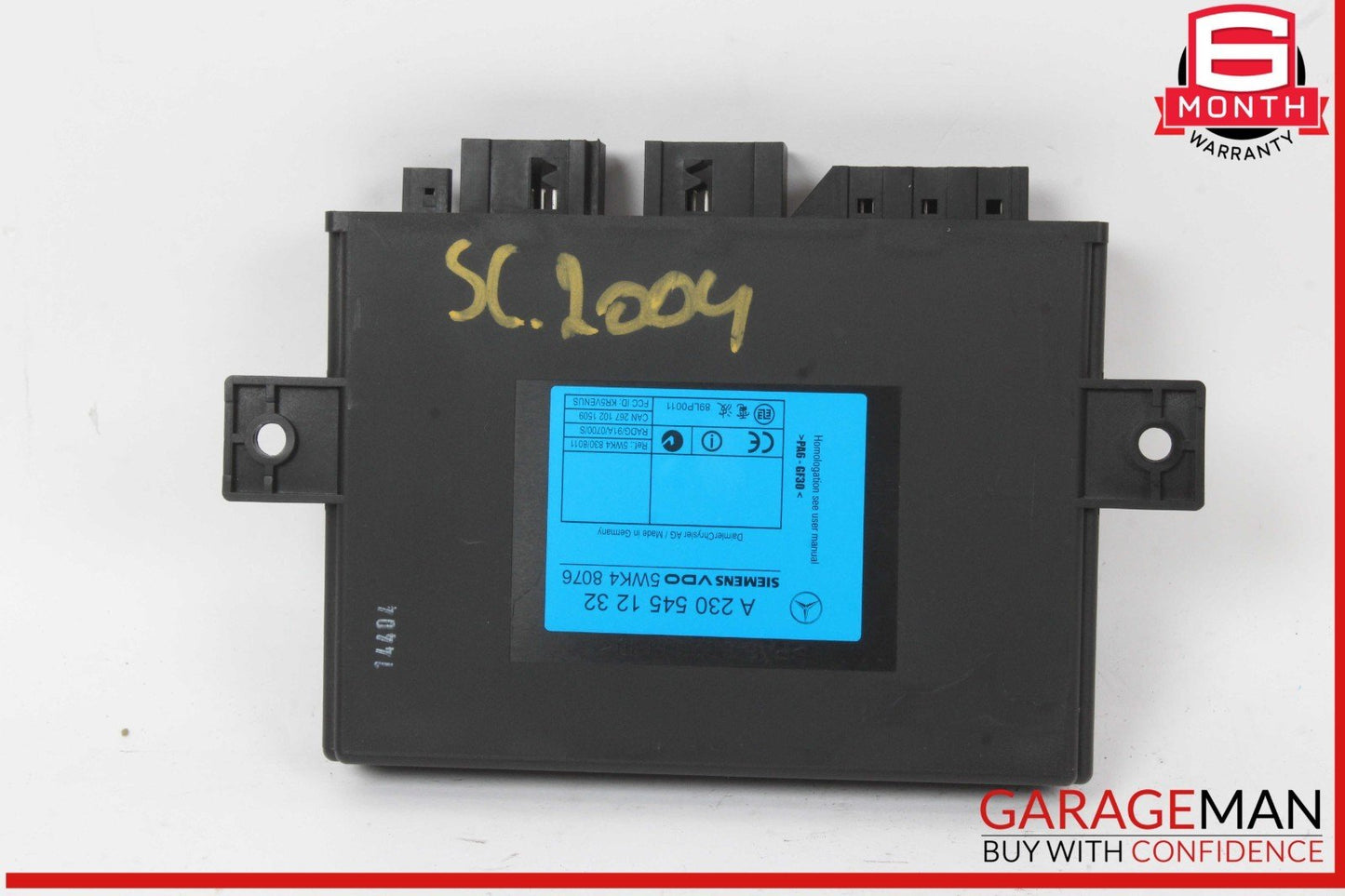 03-06 Mercedes R230 SL500 S500 CL55 AMG Keyless Go Entry Control Module Unit