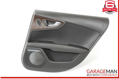 12-18 Audi A7 Rear Right Passenger Side Interior Door Panel Trim Cover OEM