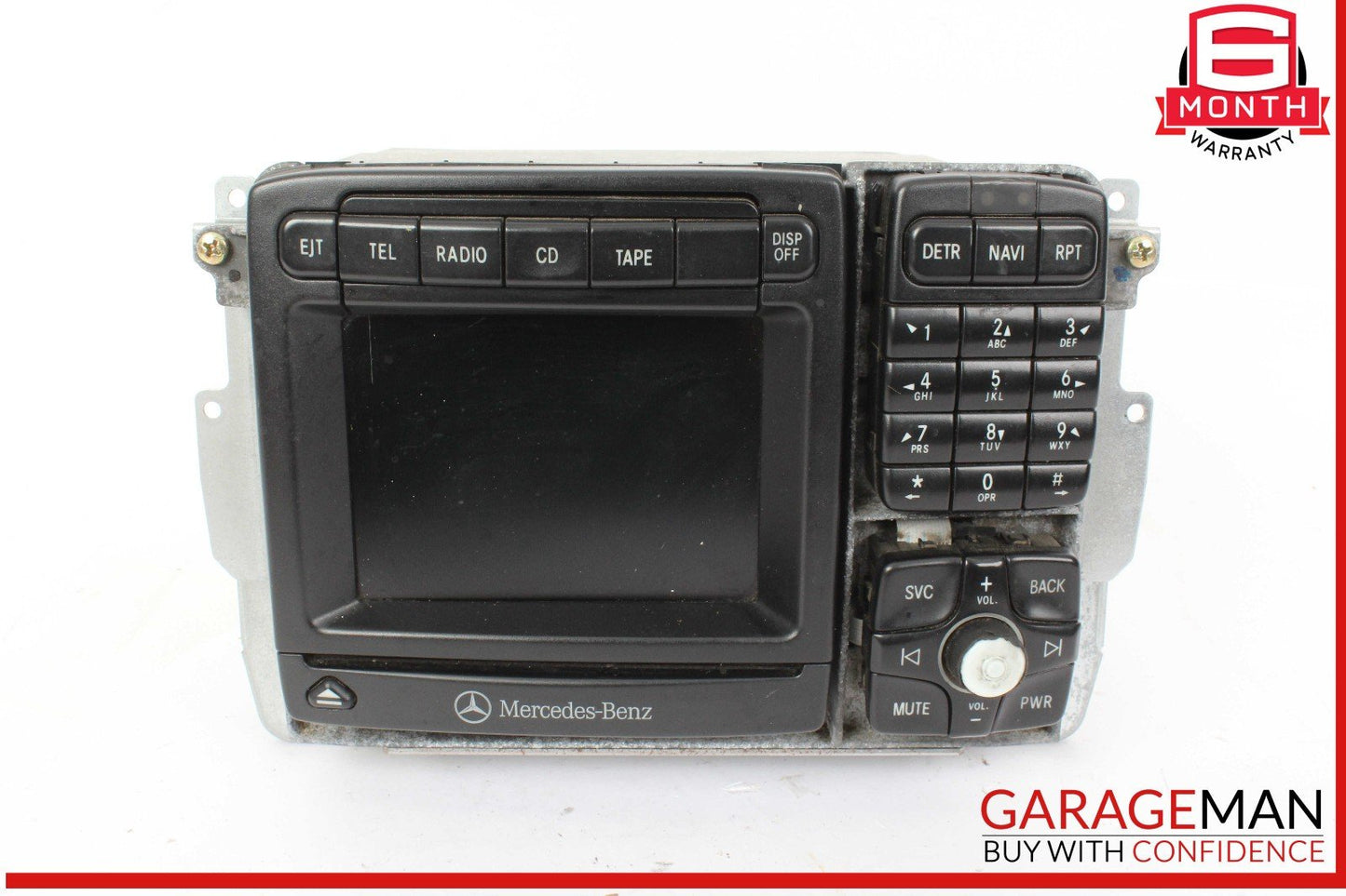 00-02 Mercedes W215 CL55 AMG S500 Navigation Command Head Unit GPS CD OEM