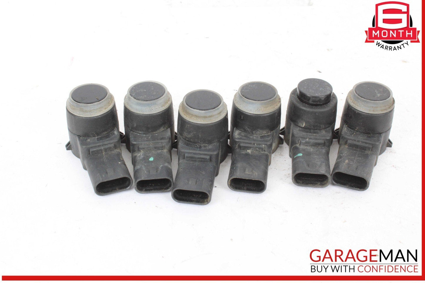 13-16 Mercedes X166 GL450 GL550 Rear Park Parking Sensor PDC Set of 6 OEM