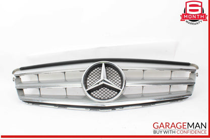08-14 Mercedes W204 C300 4MATIC C250 Radiator Center Grill Cover Mesh Panel OEM