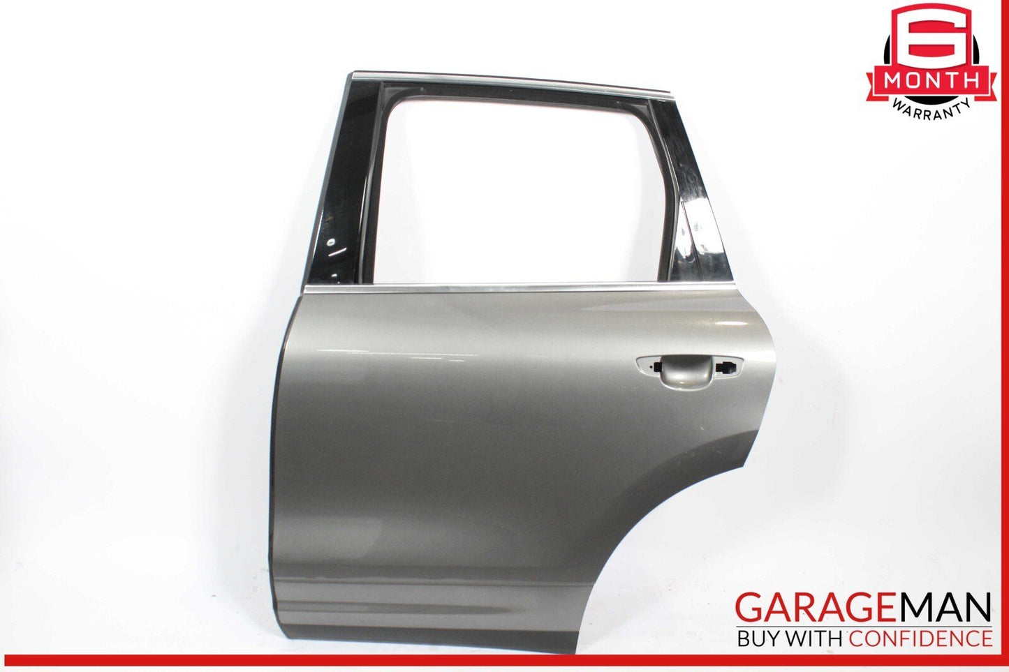 11-18 Porsche Cayenne 958 Rear Left Driver Side Door Shell Assembly OEM