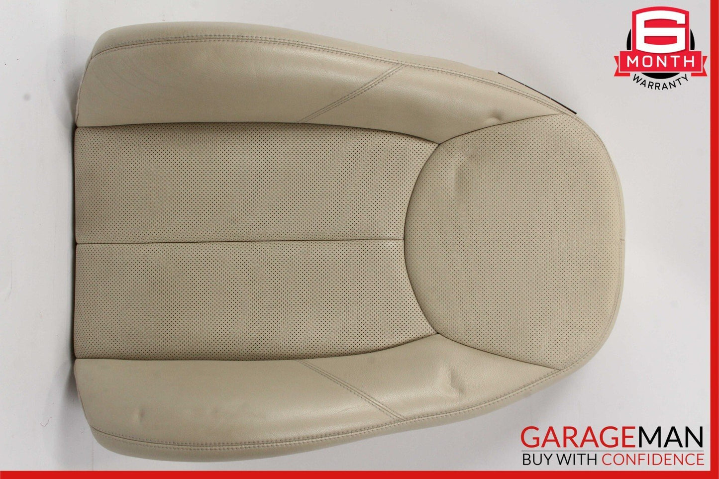 03-06 Mercedes R230 SL500 Front Right Side Upper Top Seat Cushion Cover Beige