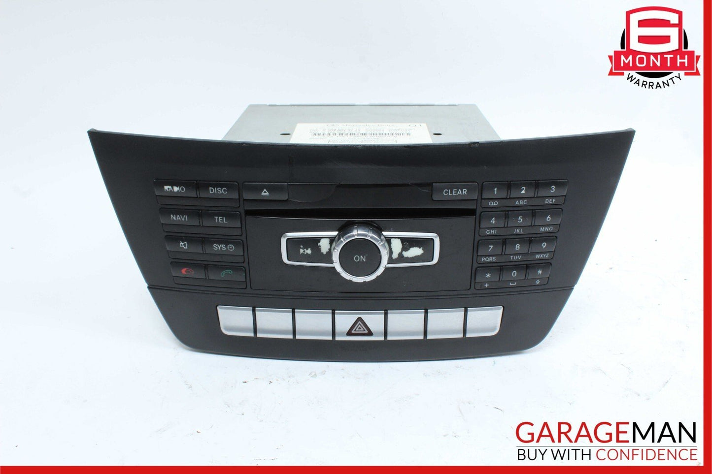 12-15 Mercedes W204 C250 C300 C350 Navigation Command Head Unit CD Audio OEM