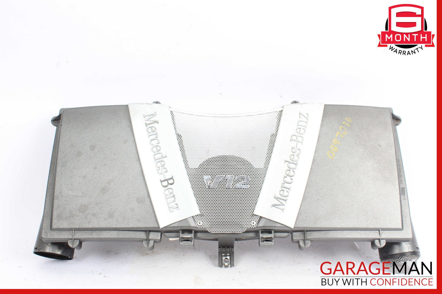01-02 Mercedes W215 CL600 Engine Air Intake Filter Cover 1370940104 OEM