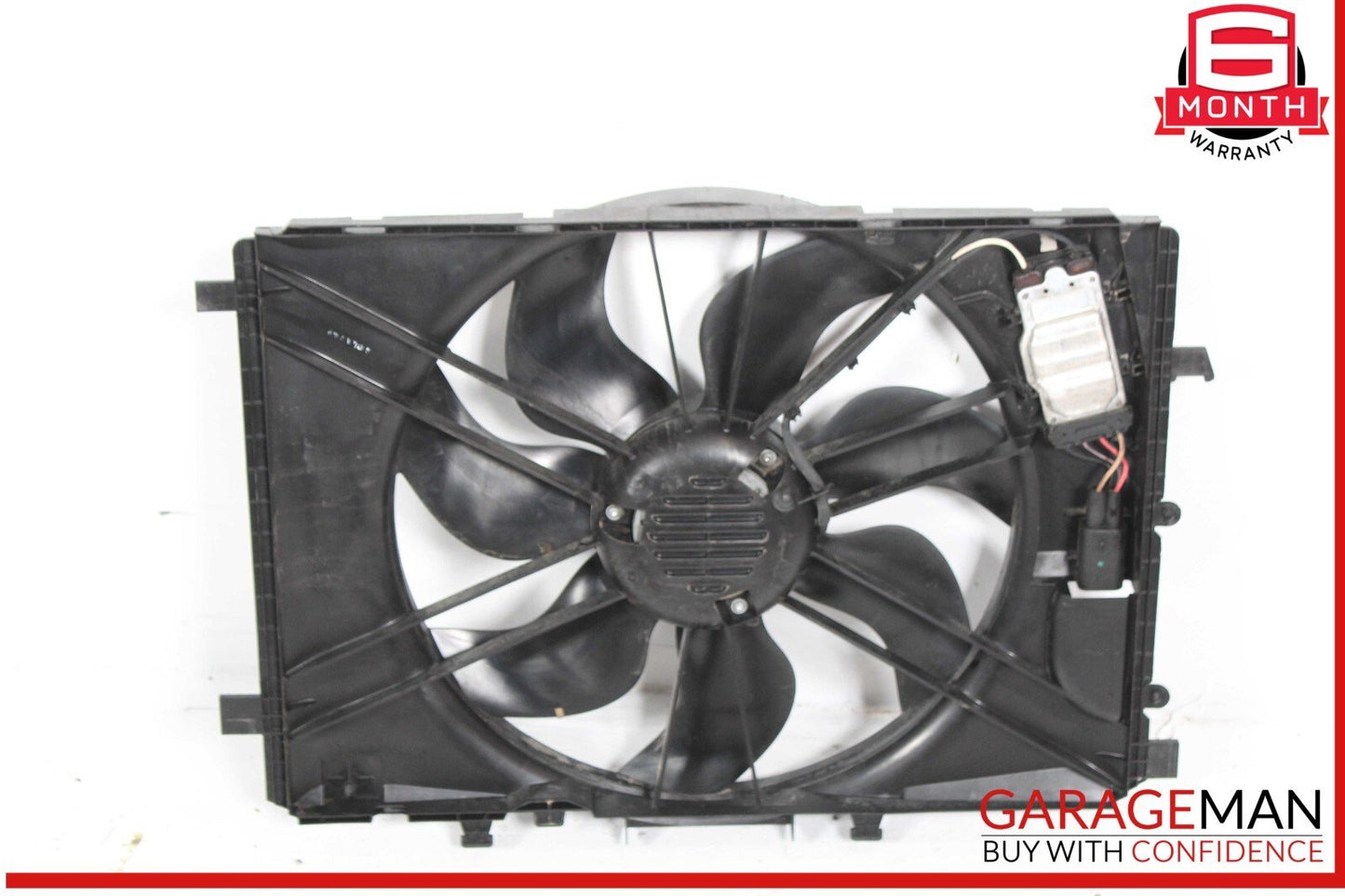 08-20 Mercedes W204 C250 E250 Engine Radiator Cooling Fan Motor Assembly OEM