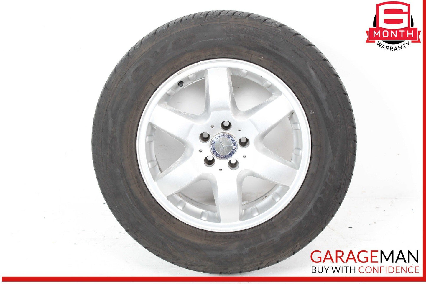 98-05 Mercedes W163 ML500 ML430 8.5 X 17 17" Wheel Tire Rim 1634012702 OEM