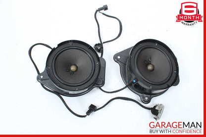 00-06 Mercedes W220 S55 AMG Rear Left & Right Door Audio Sound Speaker Set OEM