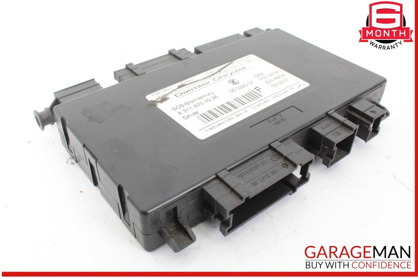 03-12 Mercedes X164 GL450 GL550 Front Left Side Seat Control Module Unit OEM
