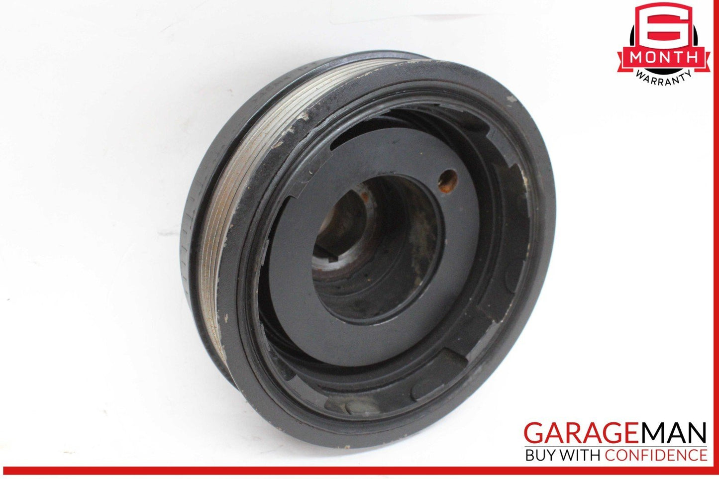 05-12 Mercedes W212 E350 Engine Motor Crankshaft Pulley Vibration Damper OEM