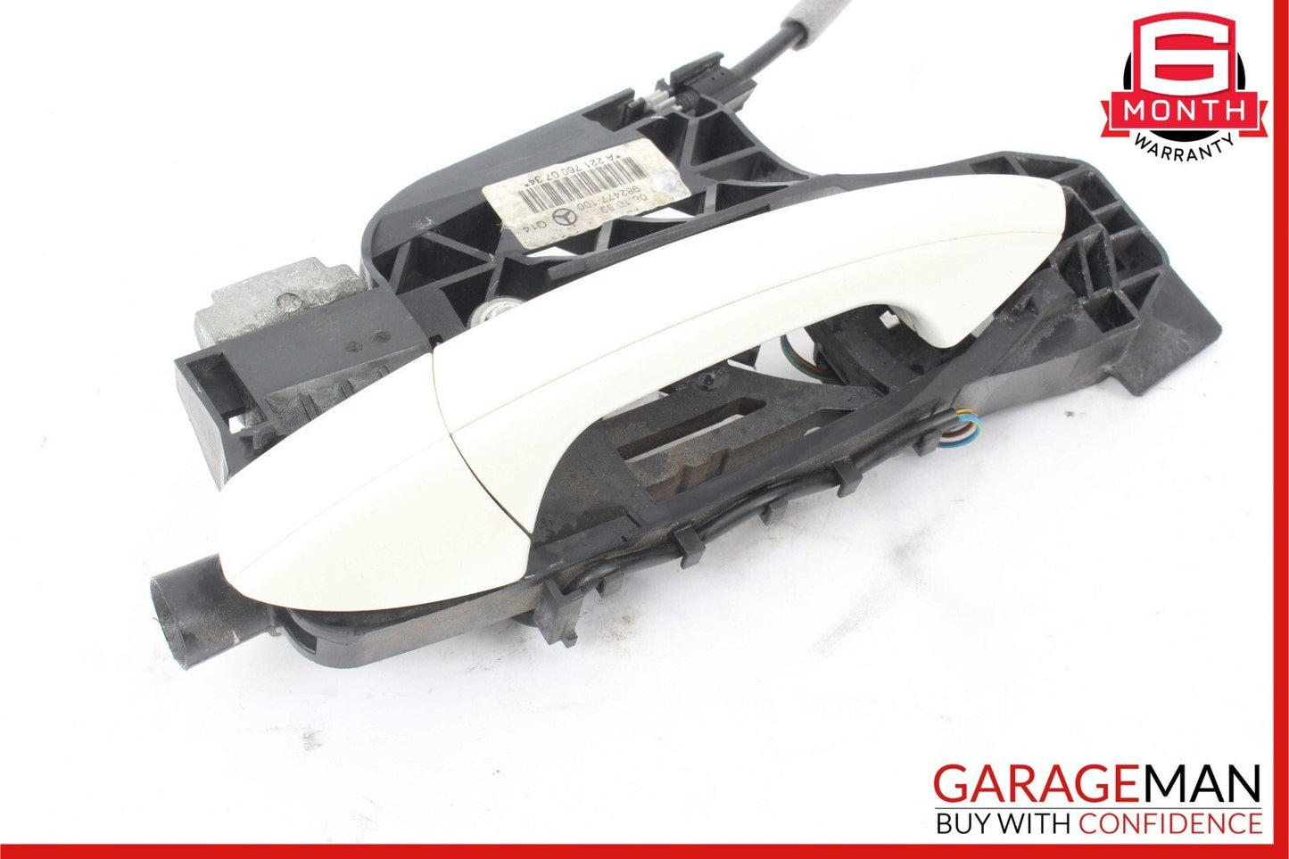 07-13 Mercedes W221 S63 AMG S400 Rear Left Side Exterior Door Handle Keyless Go