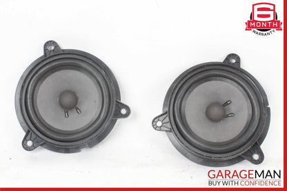 03-13 Maserati Quattroporte Rear Right & Left Side Audio Sound Speaker Set OEM