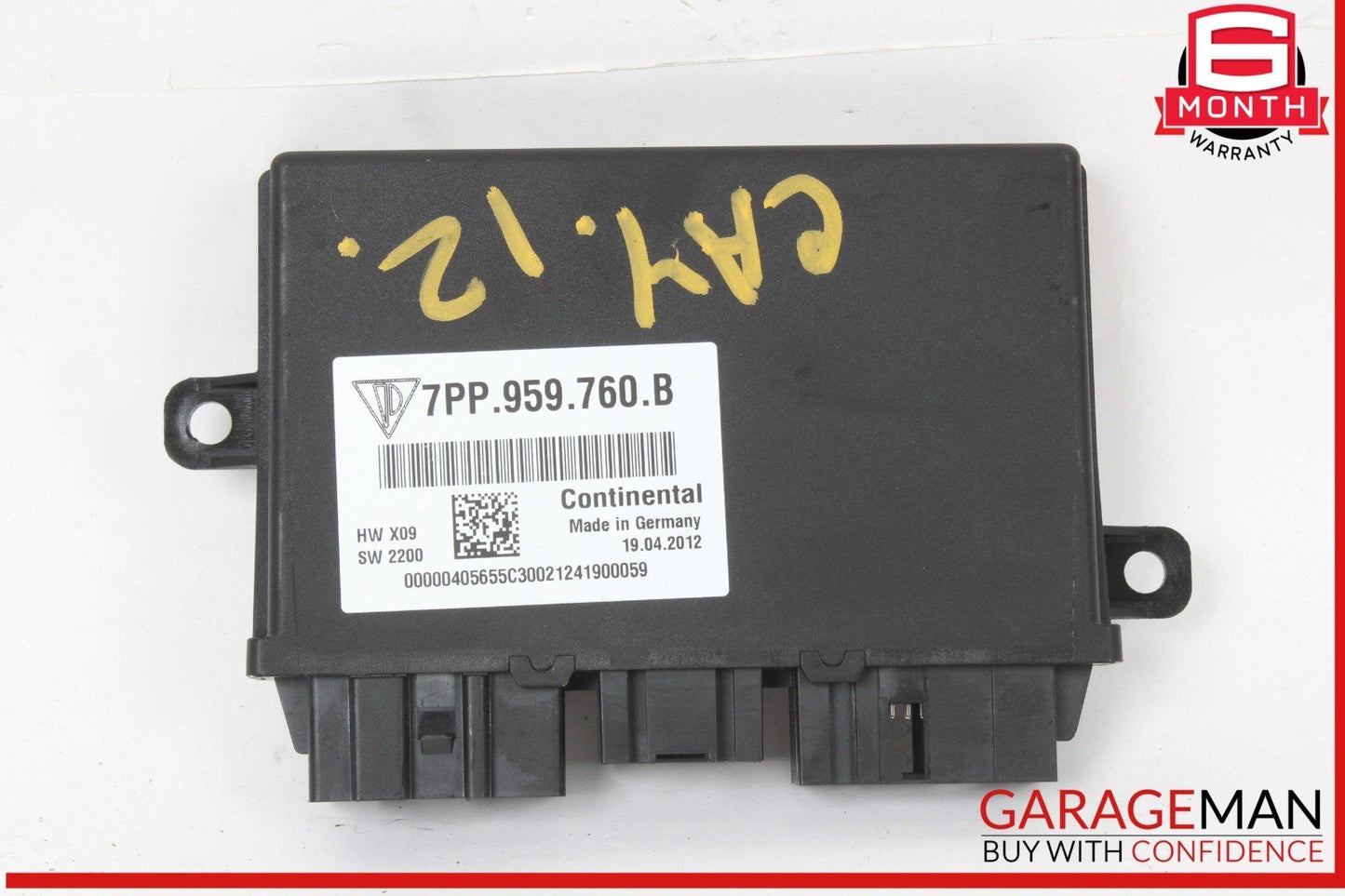 11-18 Porsche Cayenne 958 Front Left or Right Side Seat Control Module Unit OEM