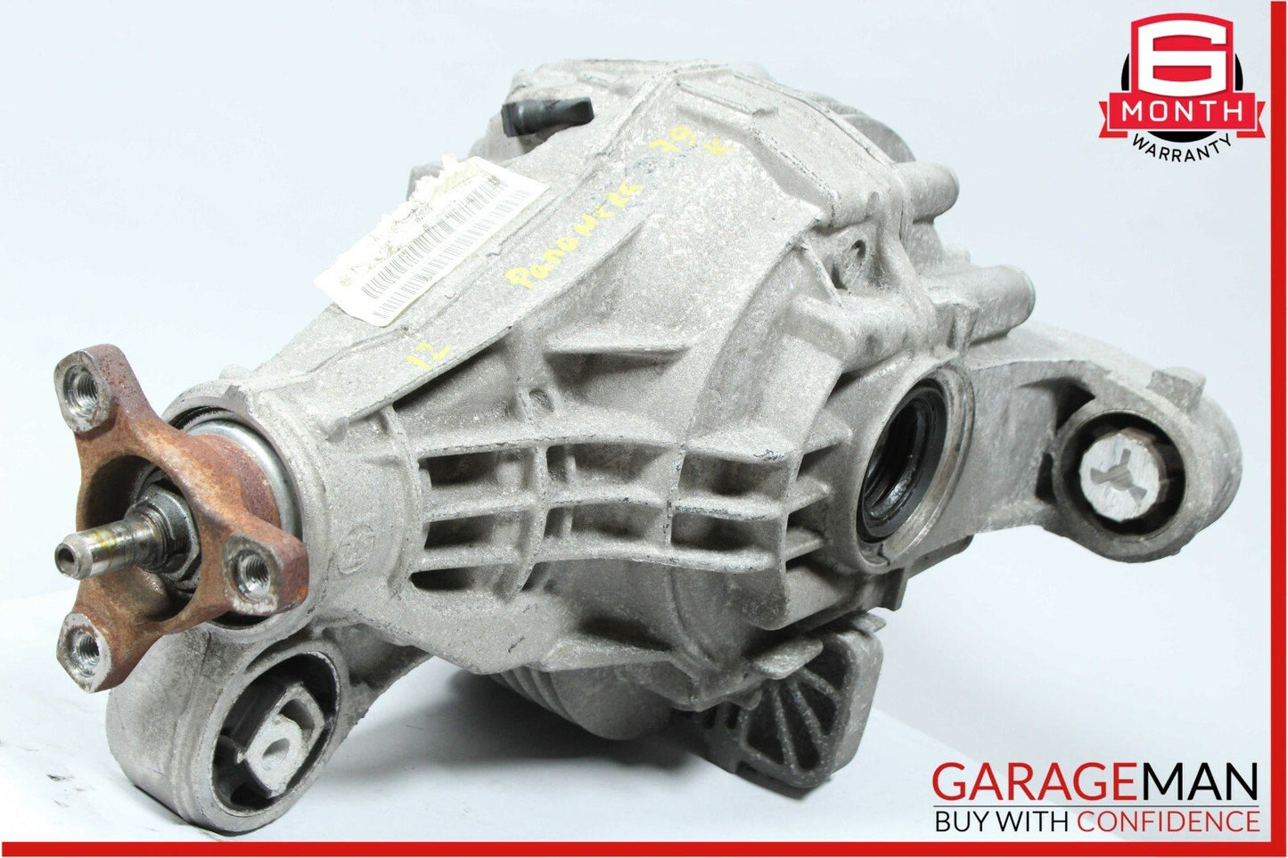 11-13 Porsche Panamera 970 3.6L Rear Diff Differential Axle Carrier OEM 79k