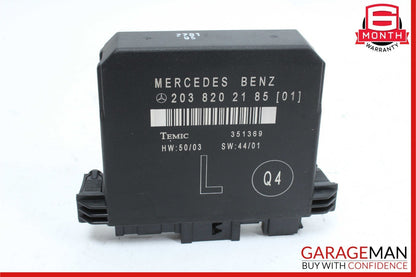 01-07 Mercedes W203 C230 C320 Rear Left Side Door Computer Controller Module