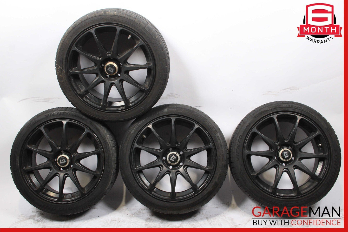07-13 Mercedes S600 CL600 Complete R18 Wheel Rim Tire Set of 4 pc Aftermarket