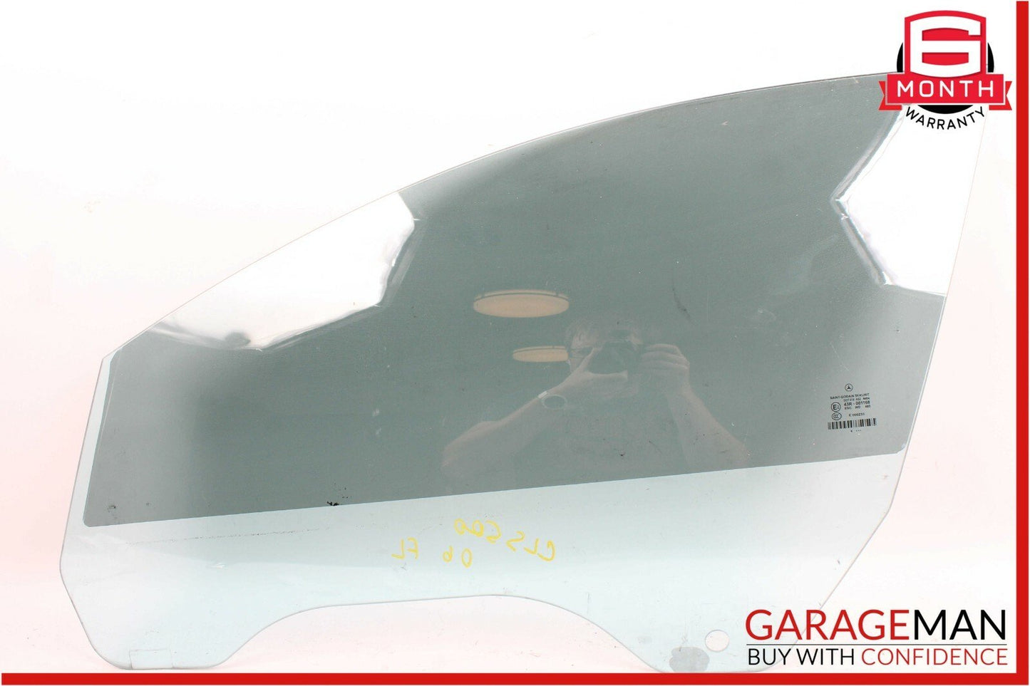06-11 Mercedes W219 CLS500 CLS550 Front Left Side Door Window Glass Tinted OEM