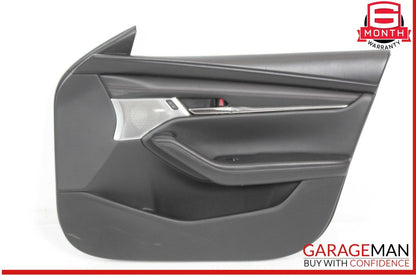 19-23 Mazda 3 Front Right Passenger Side Door Trim Panel Black OEM