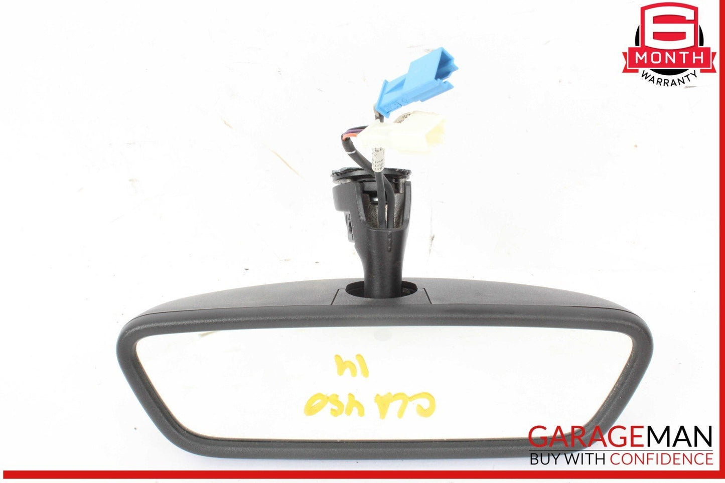 14-19 Mercedes W117 CLA45 AMG Interior Top Upper Rear View Mirror Black OEM