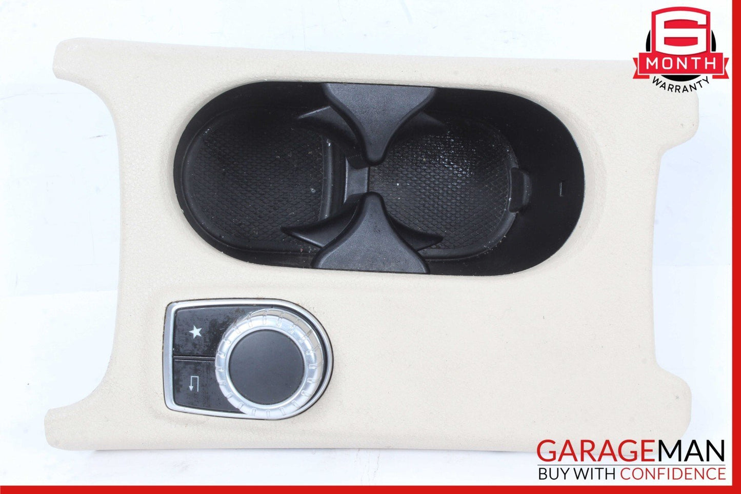 14-18 Mercedes X156 GLA250 Center Console Cup Holder Trim Panel w/ Control Unit
