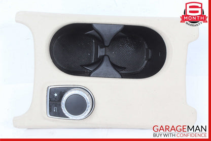 14-18 Mercedes X156 GLA250 Center Console Cup Holder Trim Panel w/ Control Unit