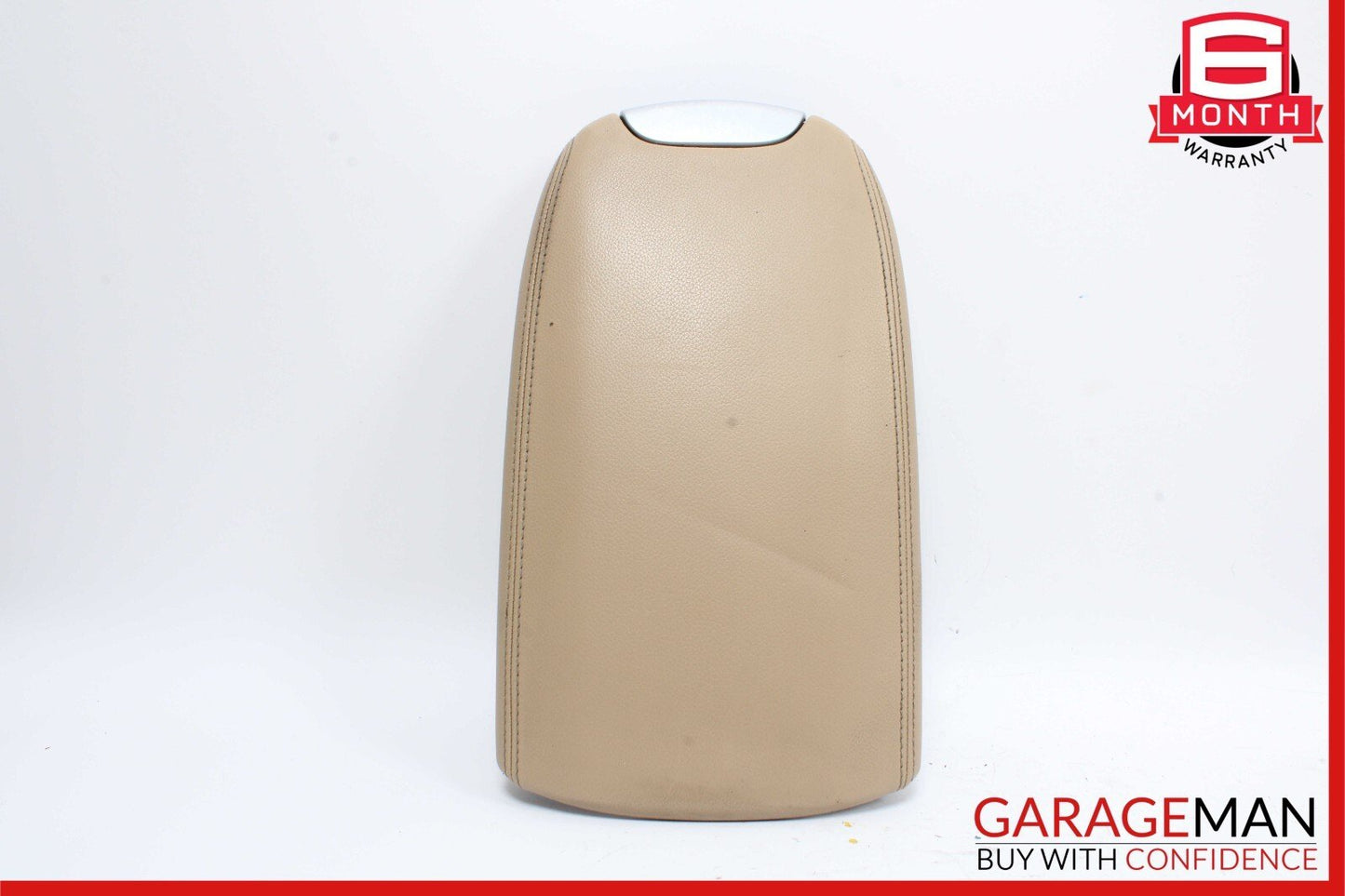 06-12 Mercedes X164 GL450 Front Center Console Arm Rest Storage Door Lid Brown