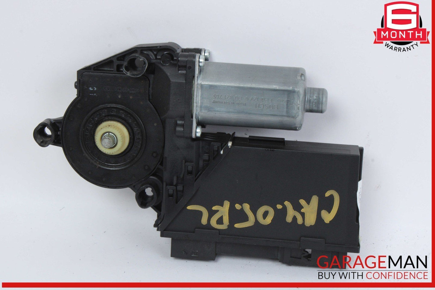 03-10 Porsche Cayenne S 955 957 Rear Left Driver Side Window Regulator Motor OEM