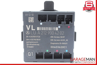 08-18 Mercedes W204 C250 SLK350 E400 Front Left Side Door Control Module OEM